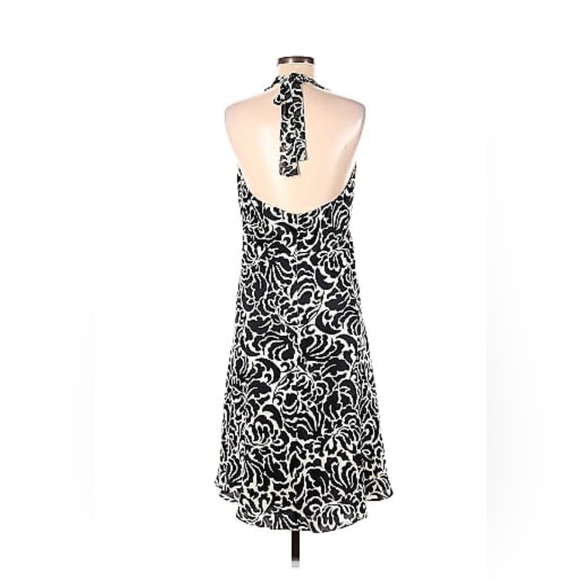 White House Black Market Print Halter Dress - Picture 2 of 2